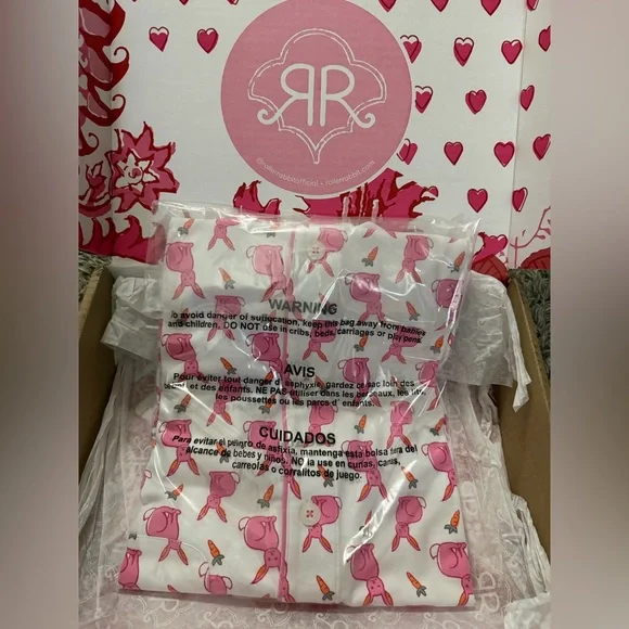 Roller Rabbit Romy the Rabbit Polo Pajamas sold out NWT - Picture 4 of 7